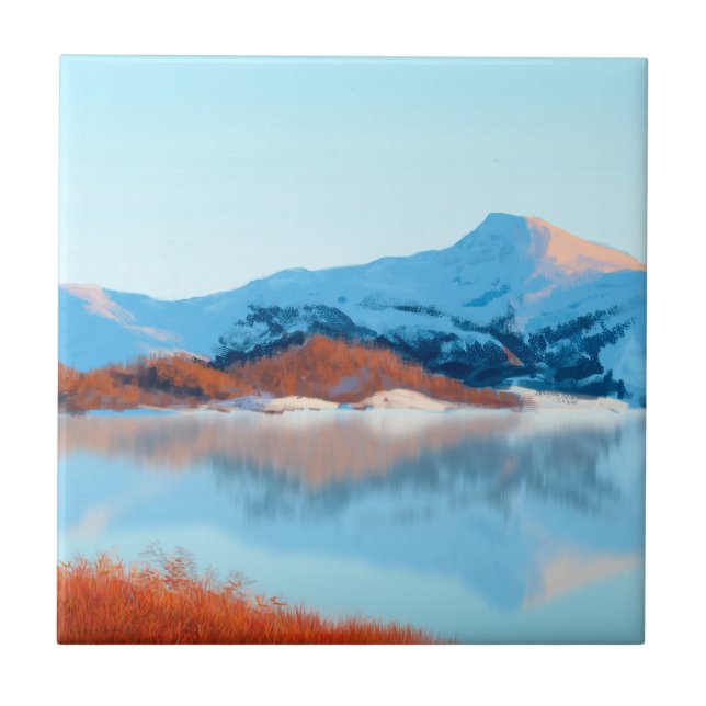 Azulejo Adiós al invierno (Frente)