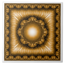 Adorno geométrico radiante brillante