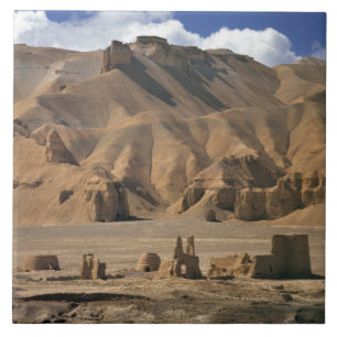 Azulejo Afganistán, Valle de Bamian. Tierra antigua