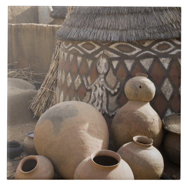 Azulejo África, África occidental, Ghana, Sición. Fabricad (Frente)