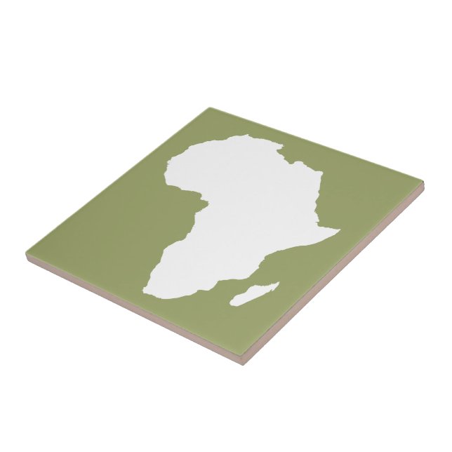 Azulejo África Audaz Verde Safari (Lado)