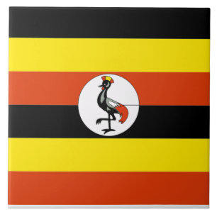 Azulejo África: Bandera de Uganda