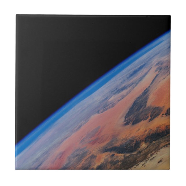 Azulejo África Del Norte Y El Gran Desierto Libio. (Frente)