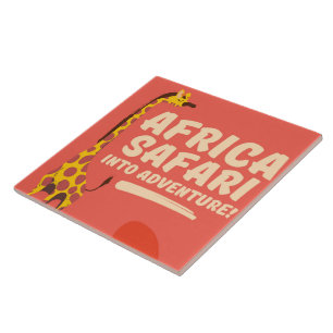 Azulejo ¡Africa Safari en aventura!