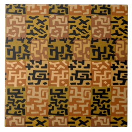 Azulejo African Tribal BaKuba