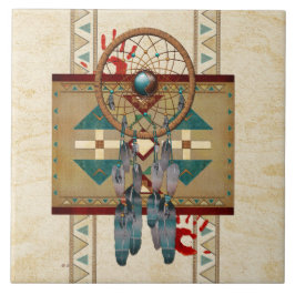 Azulejo Agarrando el espíritu de los nativos estadounidens