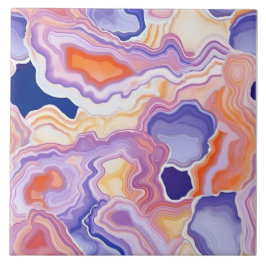 Azulejo Agate Geode Endless Pattern