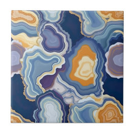 Azulejo Agate Geode Endless Pattern