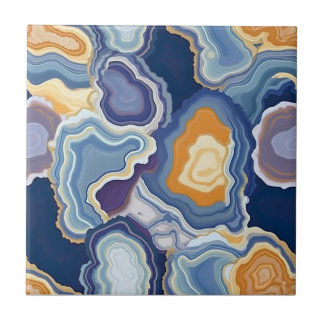 Azulejo Agate Geode Endless Pattern