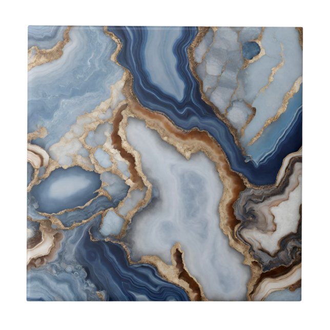 Azulejo Agate Marble Ceramic Tile (Frente)