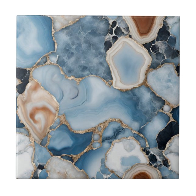 Azulejo Agate Marble Ceramic Tile (Frente)