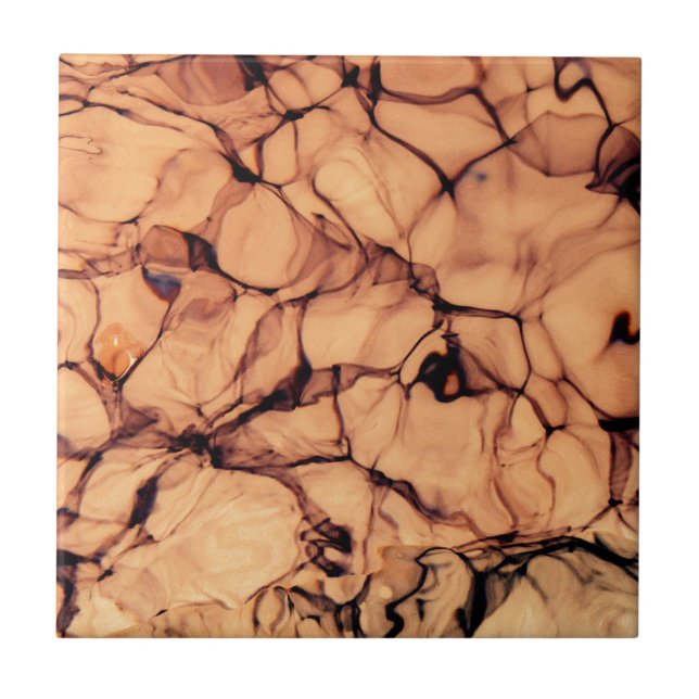 Azulejo Agua azul esparcido invertida (Frente)