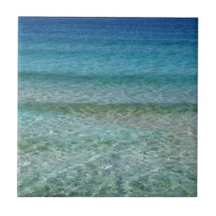 Azulejo Agua Brillante Verde y Azul