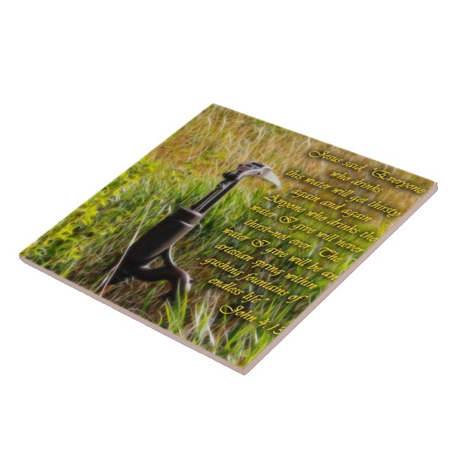 Azulejo Agua viva John 4 Inspirador (Lado)