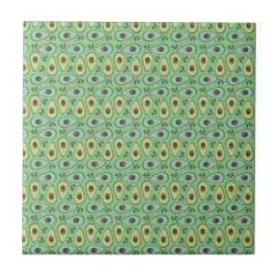 Azulejo Aguacate Verdura Fruta Chef Cocina