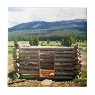 Azulejo Aguas termales de Tuolumne Meadows, Yosemite, CA