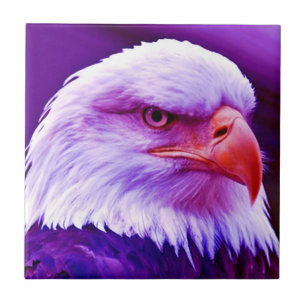 Azulejo Águila americana calva