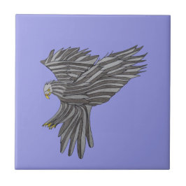 Azulejo Águila Azul