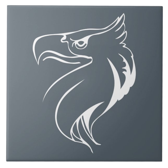 Azulejo Águila blanca (Frente)