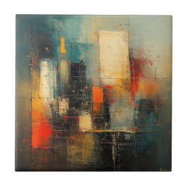 Azulejo Ai generó una ciudad abstracta y resiliente