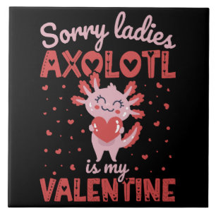 Azulejo Ajolote es mi San Valentín