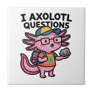 Azulejo Ajolote nerd sarcástico I Preguntas de ajolote Mem
