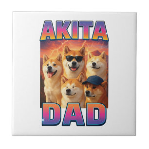 Azulejo Akita