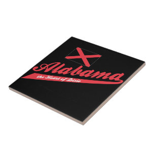 Azulejo Alabama Corazón de Dixie