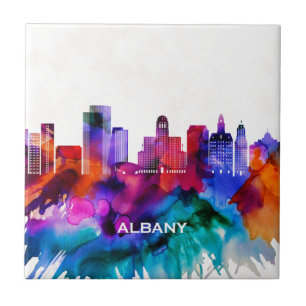 Azulejo Albany Skyline