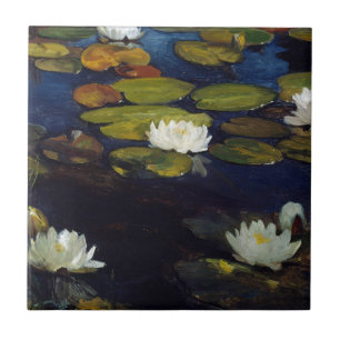 Azulejo Albert Edelfelt - Water Lilies, Estudio