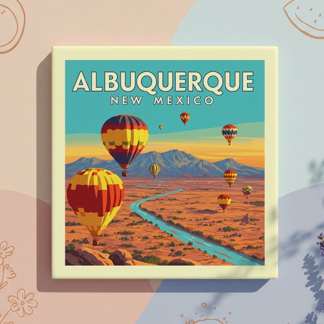 Azulejo Albuquerque Vintage Nuevo México (Subido por el creador)