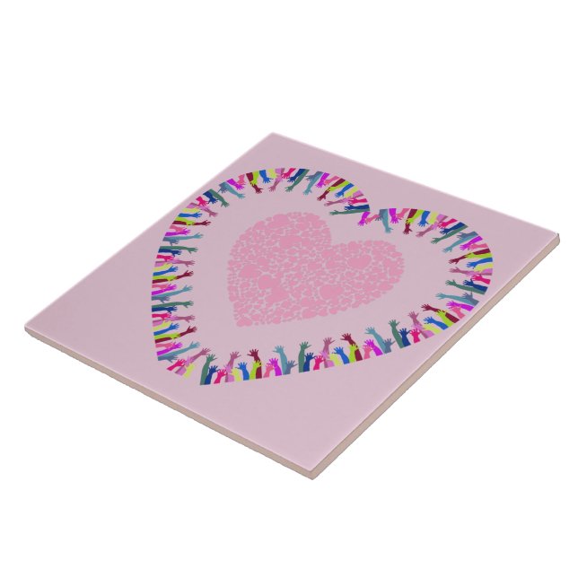 Azulejo Alcanzar el amor (Lado)