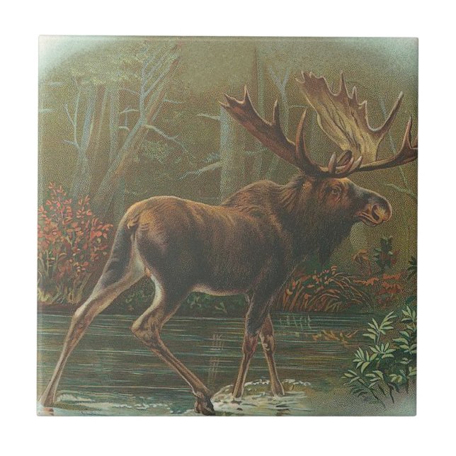 Azulejo Alces (Frente)