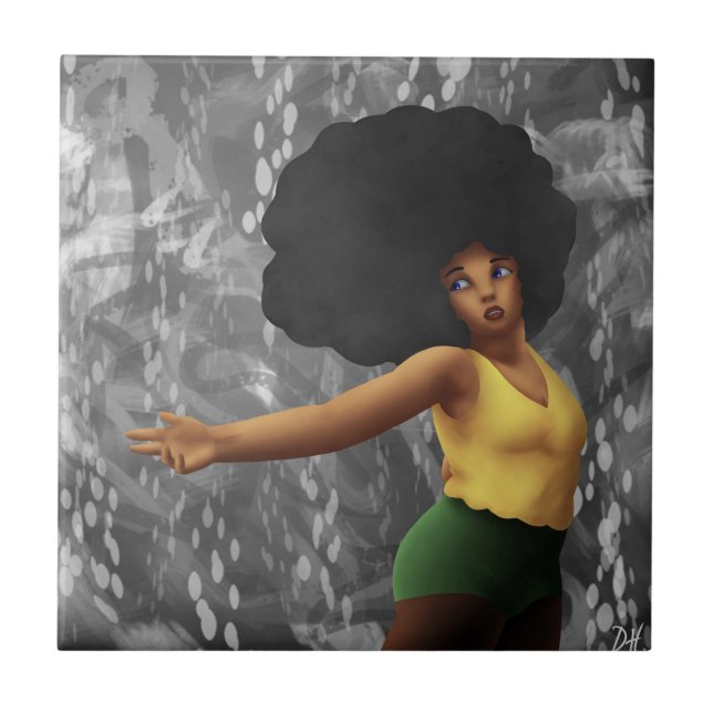 Azulejo aléjate conmigo (Frente)