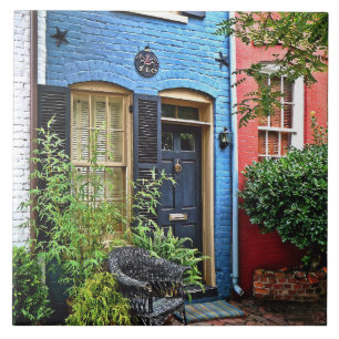 Azulejo Alexandria VA - Edificio con marca de seguro contr