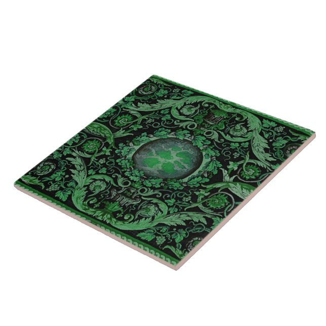Azulejo Alfombra de Savonnerie 1 (Verde) (Lado)