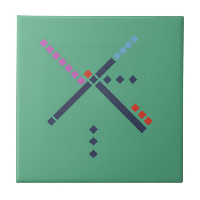 Azulejo Alfombra del aeropuerto PDX (Frente)