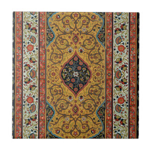 Azulejo Alfombra Persa Antigua Rica Alfombra Elegante Alfo