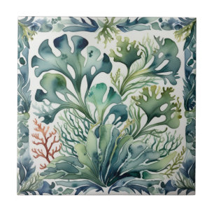 Azulejo Algas marinas