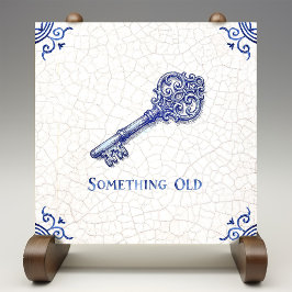 Azulejo Algo Antiguo | Estilo Holandés Azul de Delft