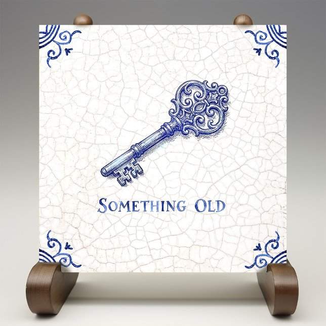 Azulejo Algo Antiguo | Estilo Holandés Azul de Delft (Subido por el creador)