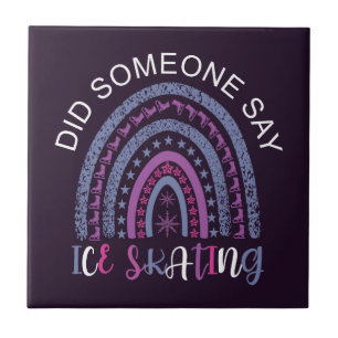 Azulejo Alguien dijo patinaje sobre hielo