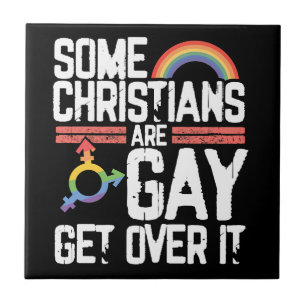 Azulejo  Algunos cristianos son gays, supérenlo