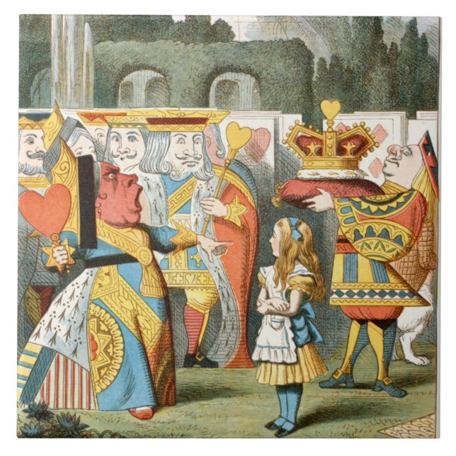 Azulejo Alice In Wonderland  (Frente)