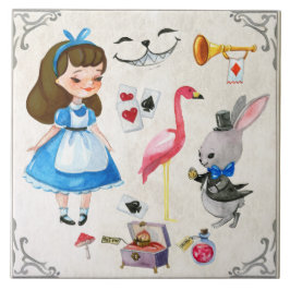 Azulejo Alice In Wonderland