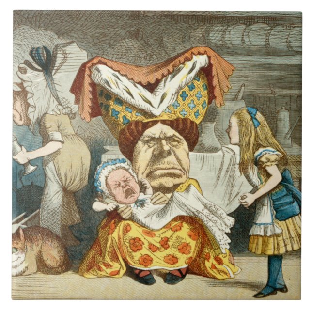 Azulejo Alice In Wonderland  (Frente)