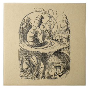 Azulejo Alicia en Alicia del País de las Maravillas con l