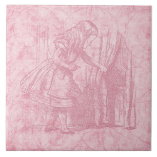 Azulejo Alicia en el país de las maravillas Alicia encuen