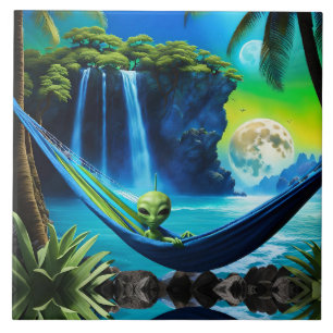 Azulejo Alien Hammock en Beach Vacations