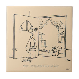 Azulejo Alimentador vacío 2 del pájaro